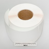 Этикетка термотрансферная полипропиленовая глянцевая 100 х 300 мм, втулка 76 мм