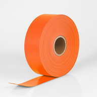 Лента ПВХ оранжевая, ширина 45 мм, длина 50 м, втулка 40 мм