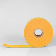 Жёлтая лента ПВХ, 45 мм х 50 м, втулка 40 мм. Миниатюра № 72984 Миниатюра файла lenta-pvh-yellow-vt40-ksmark-ru-04 № 72984